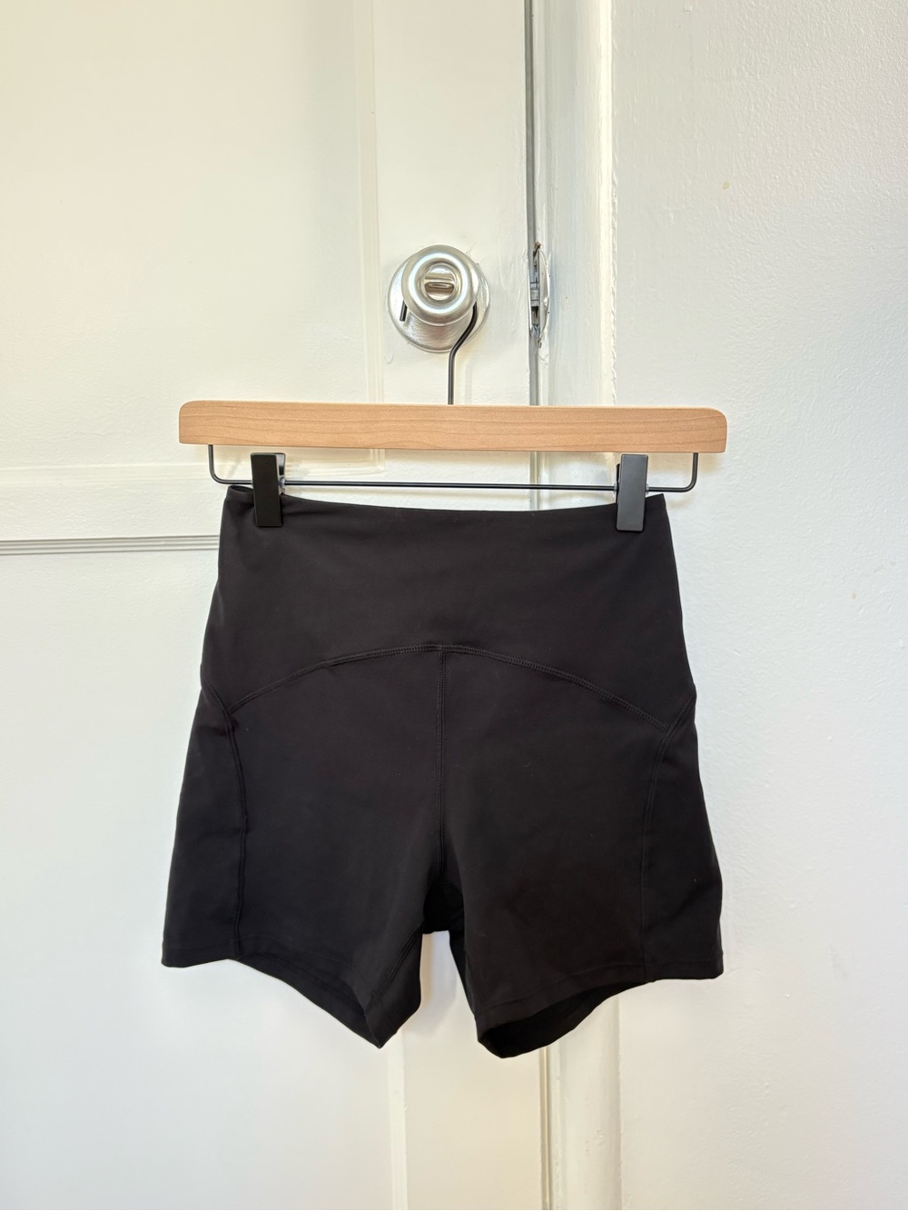 L*SPACE Black Biker Shorts